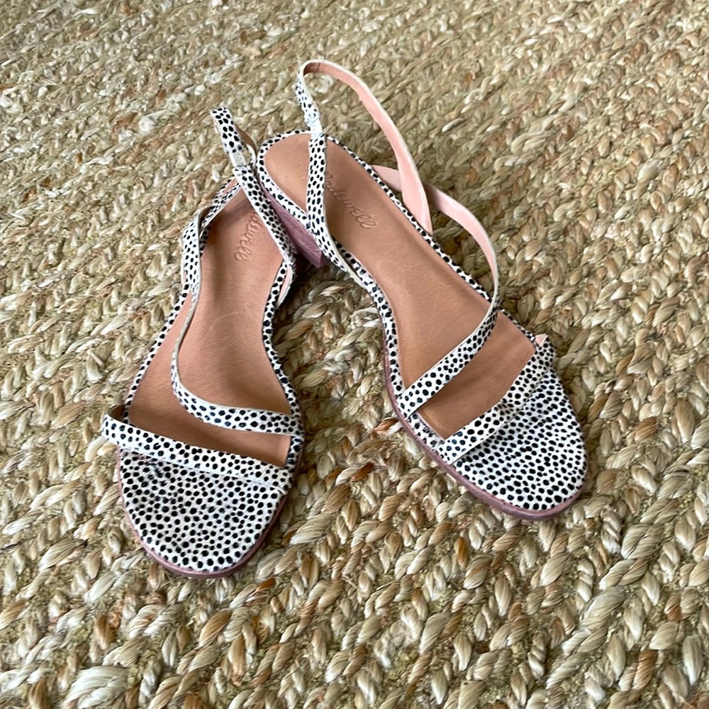 MADEWELL~calf hair sandal size 8 EUC